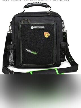 THINKGEEK SURVIVAL EDITION MESSENGER BAG. . BAG OF HOLDING.